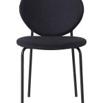 Venture Home - Matstol Vault Tyg, 2-pack - Svart