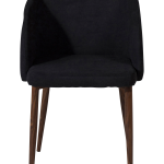 Venture Home - Matstol Arch Tyg, 2-pack - Svart