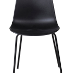 Venture Home - Matstol Almvik Plast, 2-pack - Svart