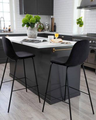 Venture Home - Barstol Penally 2-pack - Svart