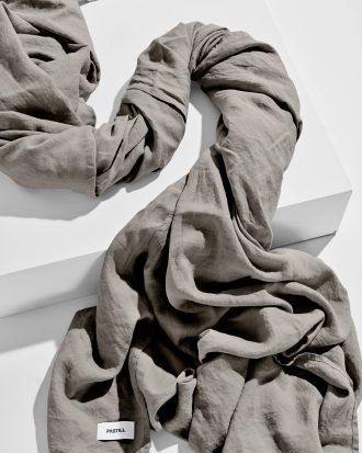 Pastill - Frank lakan i franskt lin - Grön - 240X260