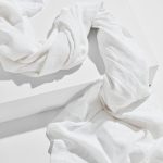 Pastill - Frank lakan i franskt lin - Vit - 150X260