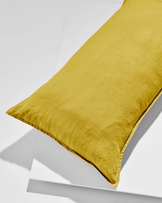 Pastill - Frank örngott i franskt lin 90x50 cm - Grön - 50X90