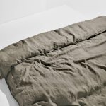 Pastill - Frank påslakan i franskt lin 220x210 cm - Grön - 220X210