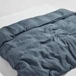 Pastill - Frank påslakan i franskt lin 220x210 cm - Blå - 220X210