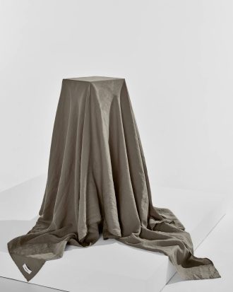 Pastill - Frank duk i franskt lin - Grön - 150X260