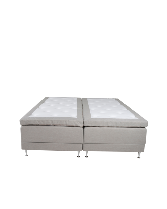 Venture Home - Kontinentalsäng med/fast Våxtorp tyg - Beige - 180X200