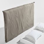 Pastill - Lou överdrag till sänggavel, franskt lin - Grön - 120