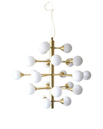 Aneta Lighting - Taklampa COSMOS - Mässing