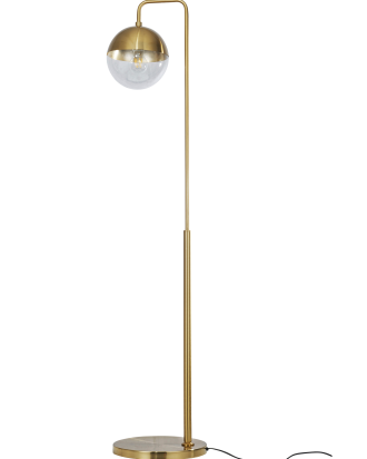 BePureHome - Golvlampa Globular - Mässing