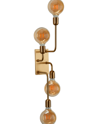 Belid - Vägglampa Regal XL - Mässing