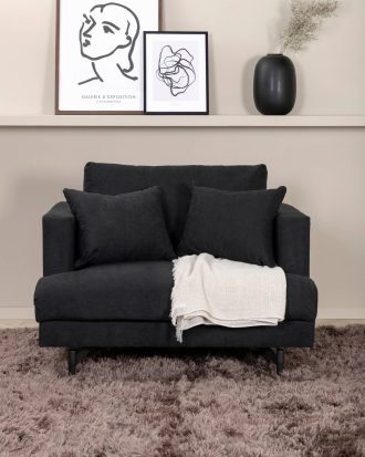 Venture Home - Fåtölj Sofia - Svart