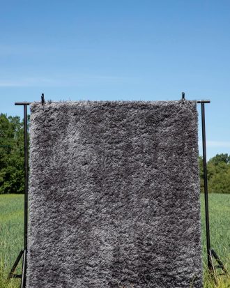 Venture Home - Polyestermatta Grace - Grå - 300X400