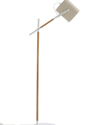 Venture Home - Golvlampa Dennis - Vit