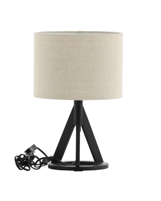 Venture Home - Bordslampa Kona - Svart