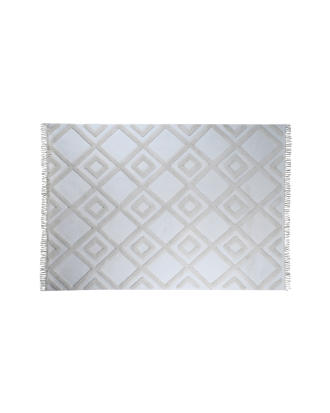 Venture Home - Polyestermatta Towa - Vit - 160X230