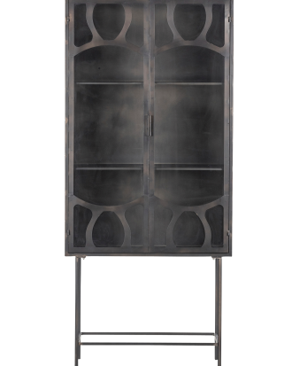 BePureHome - vitrinskåp Gracious - Svart
