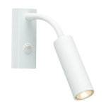 Belid - Vägglampa Cato Slim flexarm - Vit