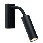 Belid - Vägglampa Cato Slim flexarm - Svart