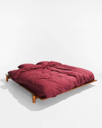 Pastill - Julie sängram i furu 180 cm - Brun