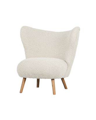 WOOOD - Fåtölj Celine - Vit