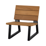 WOOOD - Stol Banco utomhus - Brun