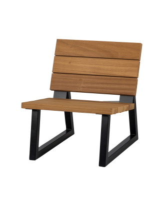 WOOOD - Stol Banco utomhus - Brun