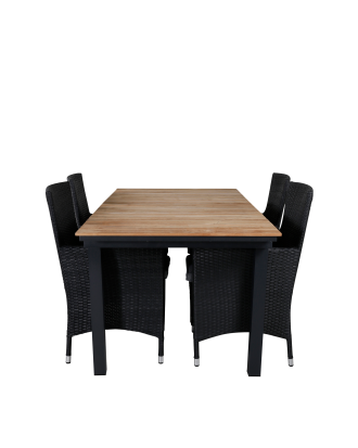 Venture Home - Matgrupp Mexico inkl 4st stolar Malin - Beige