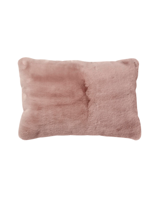 Skinnwille - Kudde Fluffy 40x60 - Rosa - 60X40