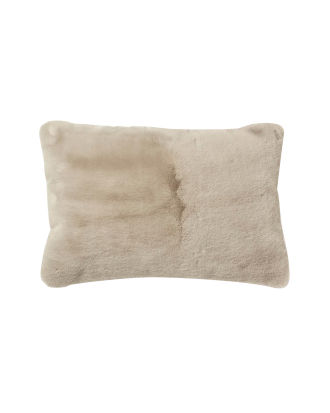 Skinnwille - Kudde Fluffy 40x60 - Brun - 60X40