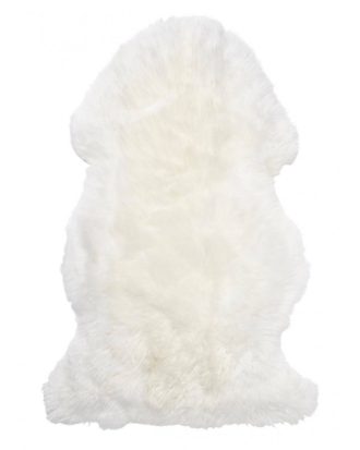 Skinnwille - Fårskinnsfäll Gently - Vit