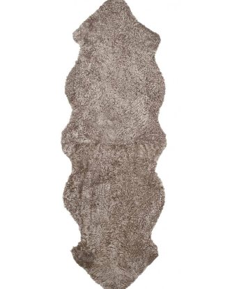 Skinnwille - Fårskinn Curly Dubbelt - Brun