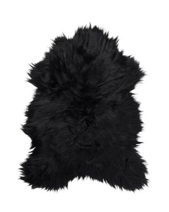 Skinnwille - Fårskinnsfäll Molly - Svart