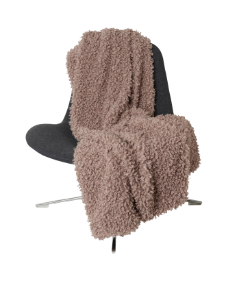 Skinnwille - Pläd Ulli - Rosa - 120X180