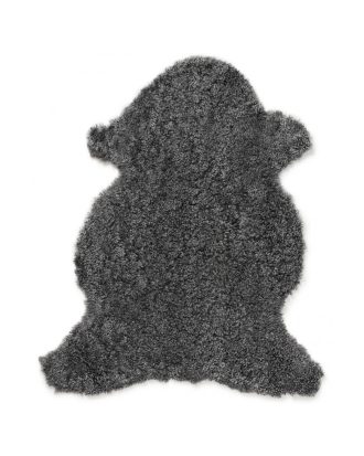Skinnwille - Fårskinnsfäll Curly - Grå