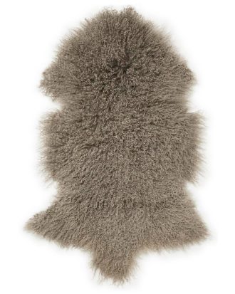 Skinnwille - Fårskinnsfäll Shansi - Brun