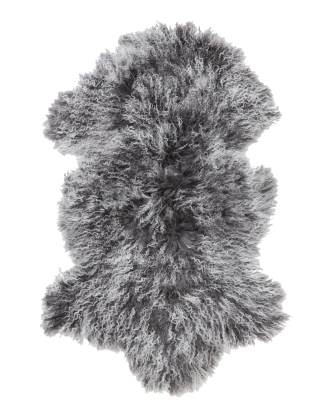 Skinnwille - Fårskinnsfäll Shansi - Grå