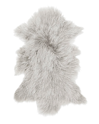 Skinnwille - Fårskinnsfäll Shansi - Grå