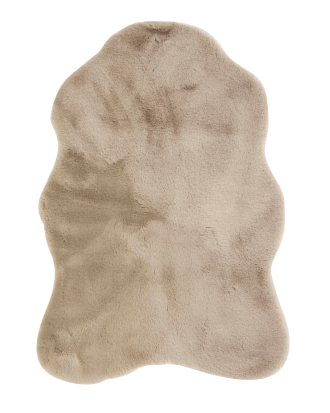 Skinnwille - Fäll Fluffy - Brun - 60X90