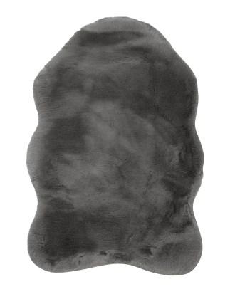 Skinnwille - Fäll Fluffy - Grå - 60X90