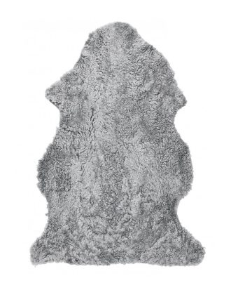 Skinnwille - Fårskinnsfäll Curly - Grå
