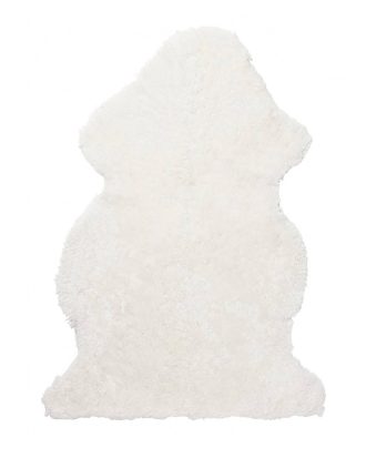 Skinnwille - Fårskinnsfäll Curly - Vit