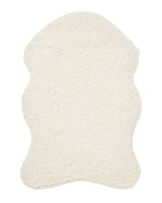 Skinnwille - Fäll Ulli - Vit - 60X90