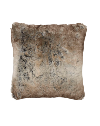 Skinnwille - Kuddfodral Cozy - Brun - 45X45