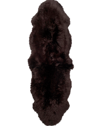 Skinnwille - Fårskinn Gently Dubbelt - Brun