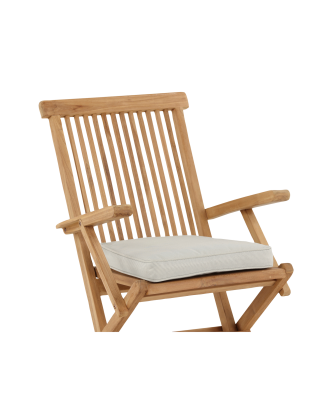 Venture Home - Dyna för Nairobi fällbar stol med arm - Beige