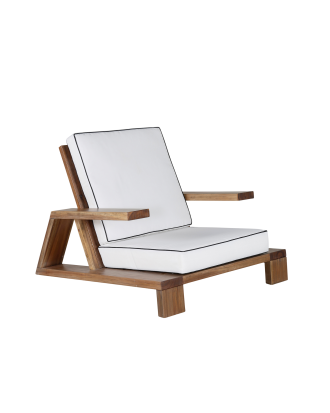 Venture Home - Loungestol Daria med armstöd - Multi