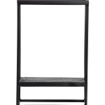 WOOOD - Vertikal vägghylla Febe - Svart