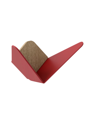 Umage - Väggkrok Butterflies Medium - Röd