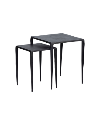 BePureHome - 2 sidobord Punk - Svart